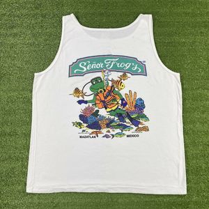 90's Senior Frogs Mazatlan Mexico Tank Top Shirt